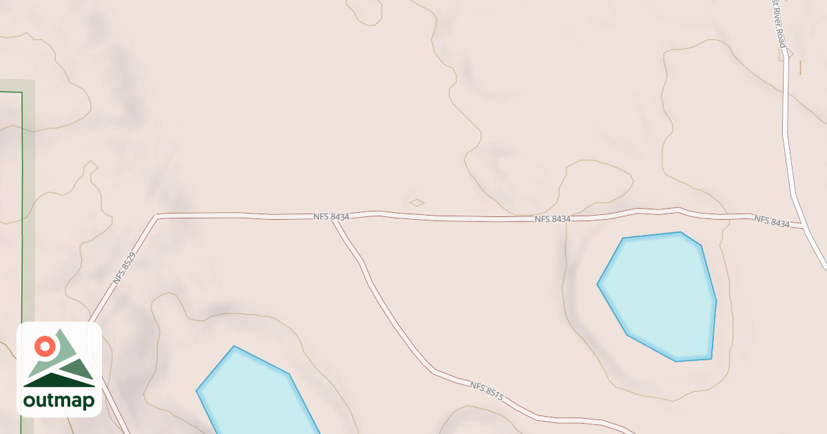 Map of 8434