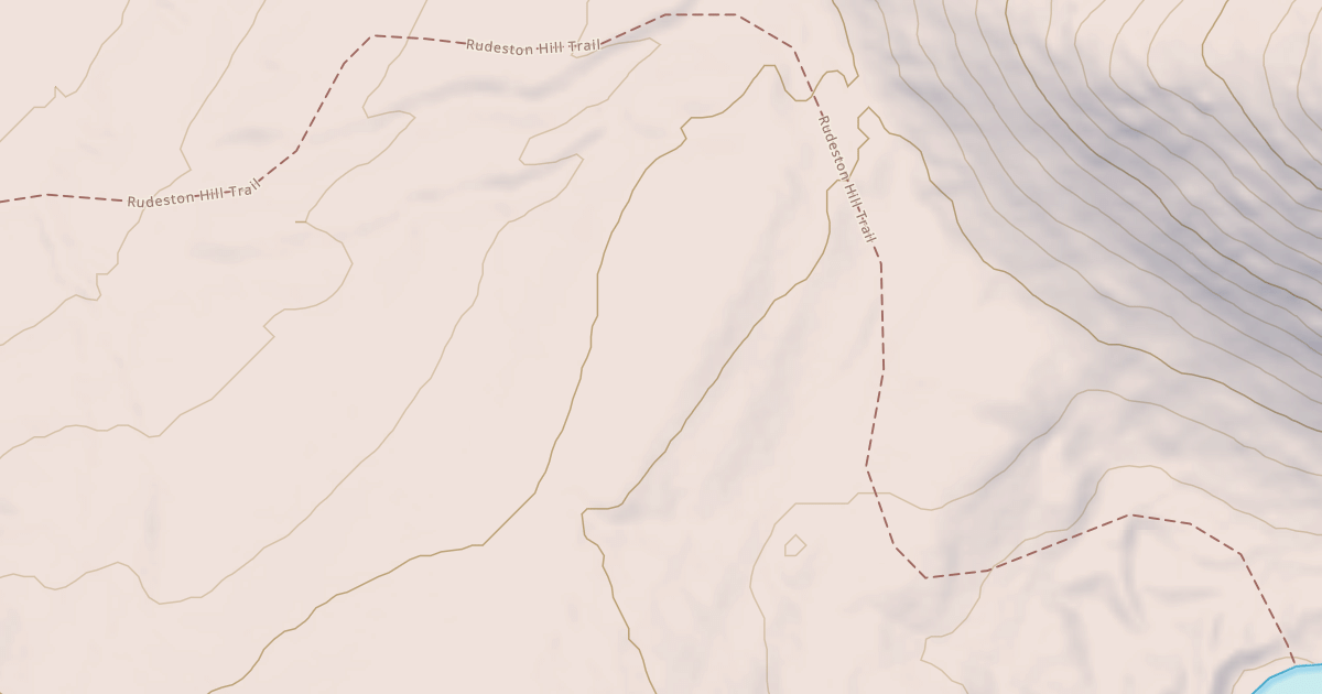 Map preview of Rudeston Hill Trail