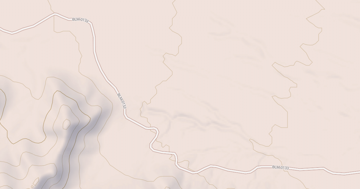 Map preview of BLM National GTLF Public Motorized Roads 46807d99-c50a-4e0e-83ab-6569cad53842