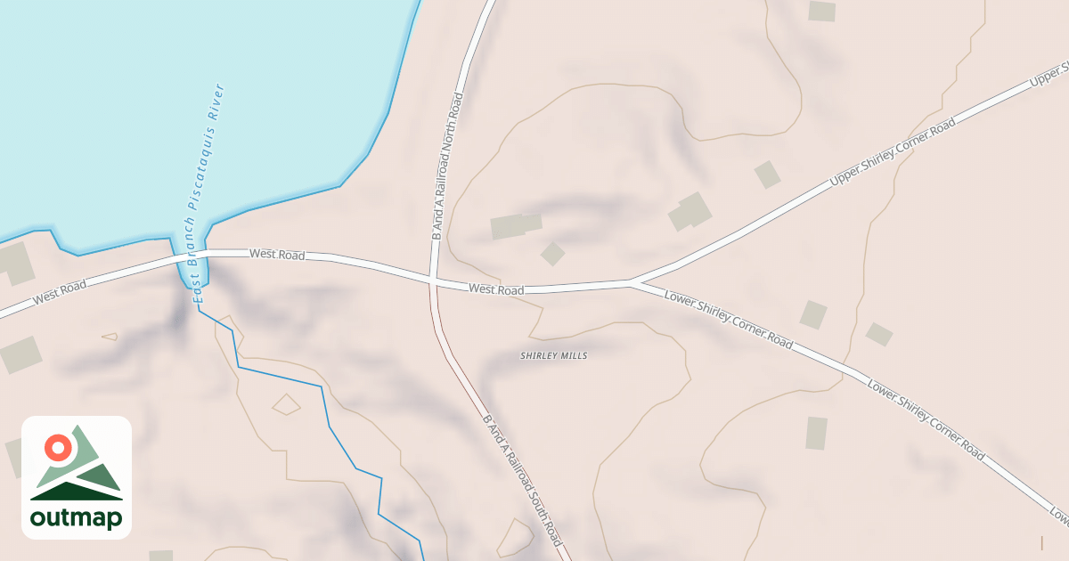 Map of Maine Statewide ATV Trails 179