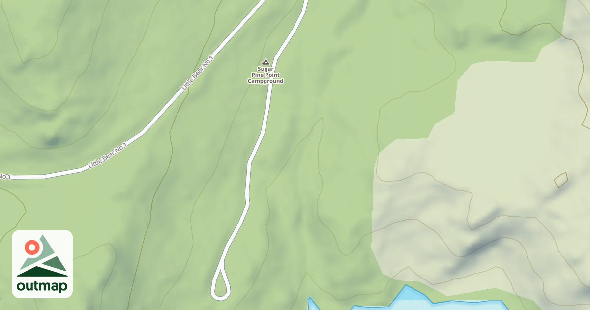 Map of CONTEMPORARY BEAR