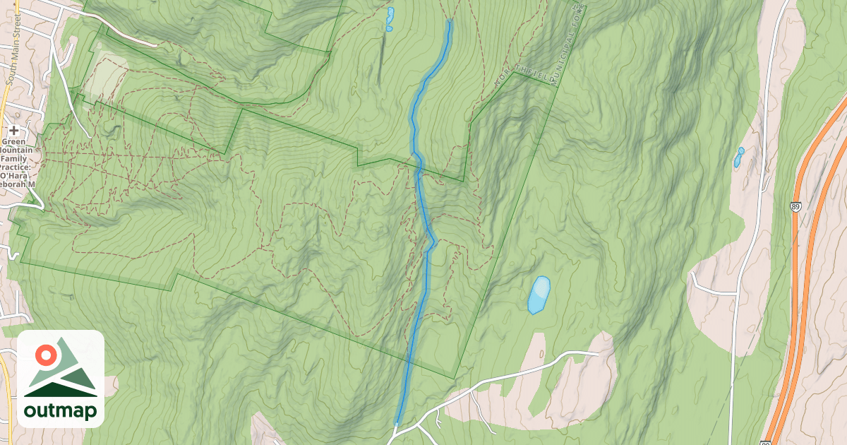 Map of Clark Route
