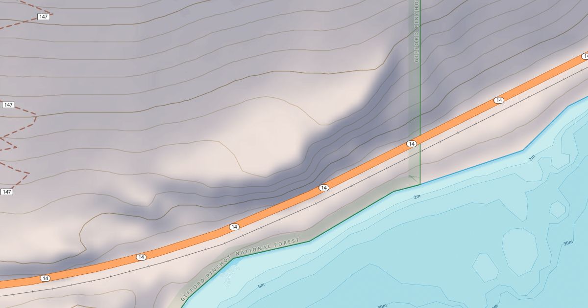 Map preview of DOG MTN. TH