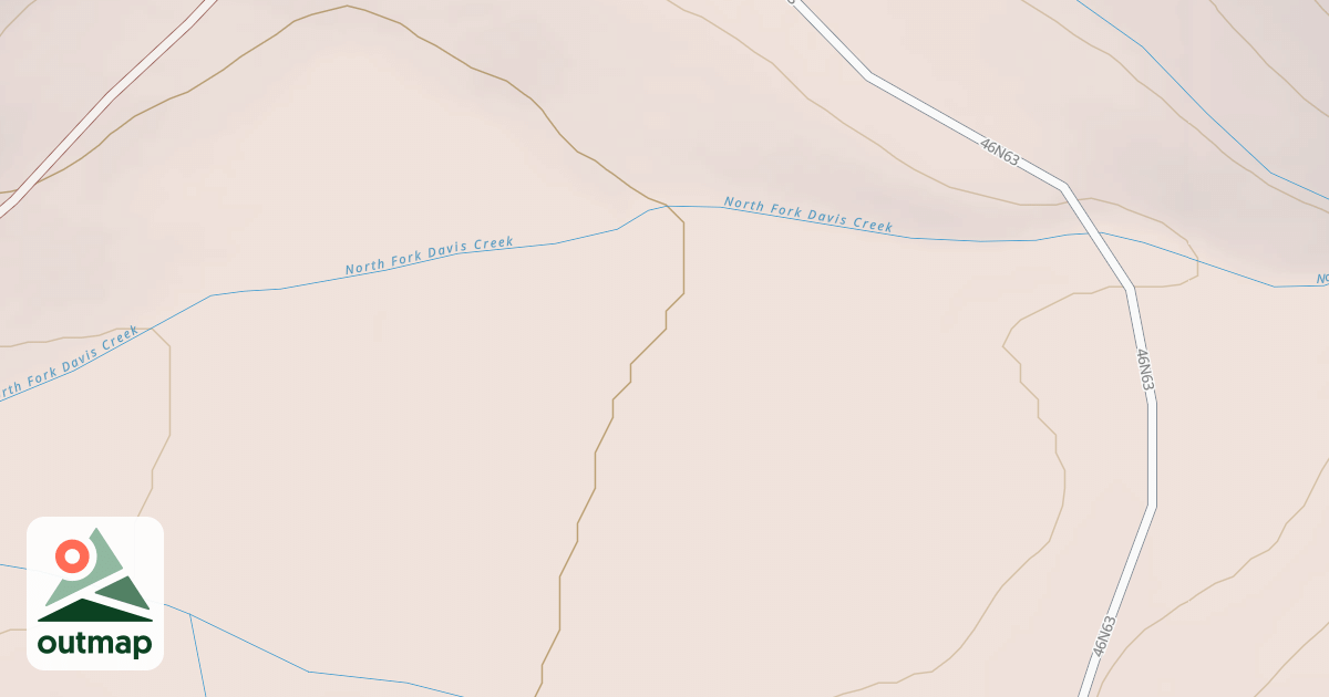 Map of COLD CREEK SPUR