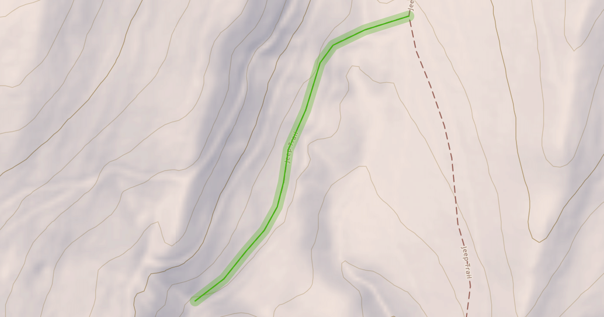 Map preview of Jeep Trail