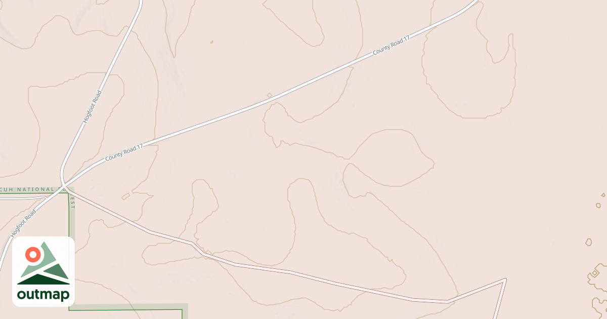 Map of HOG FOOT CREEK