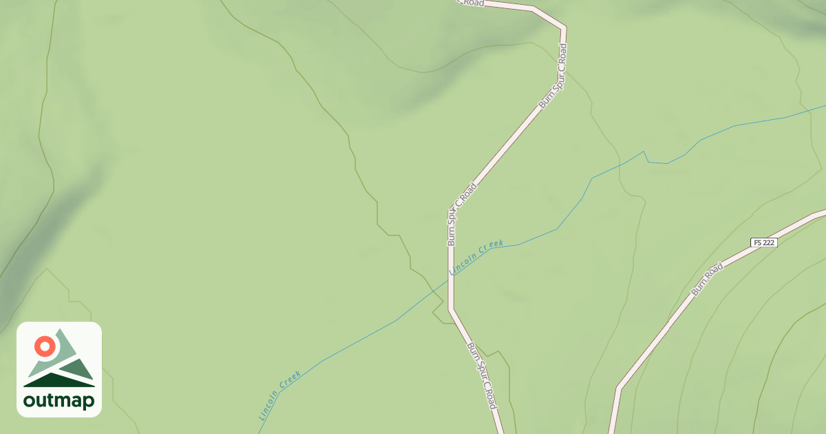 Map of BURN SPUR 2C