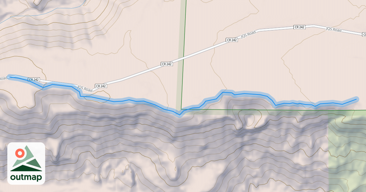 Map of Whiskey Tango Express (Upper)