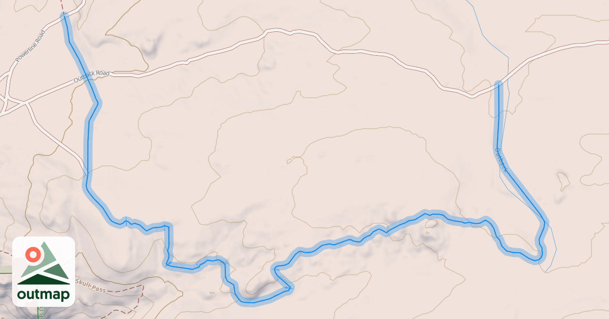 Map of Outback