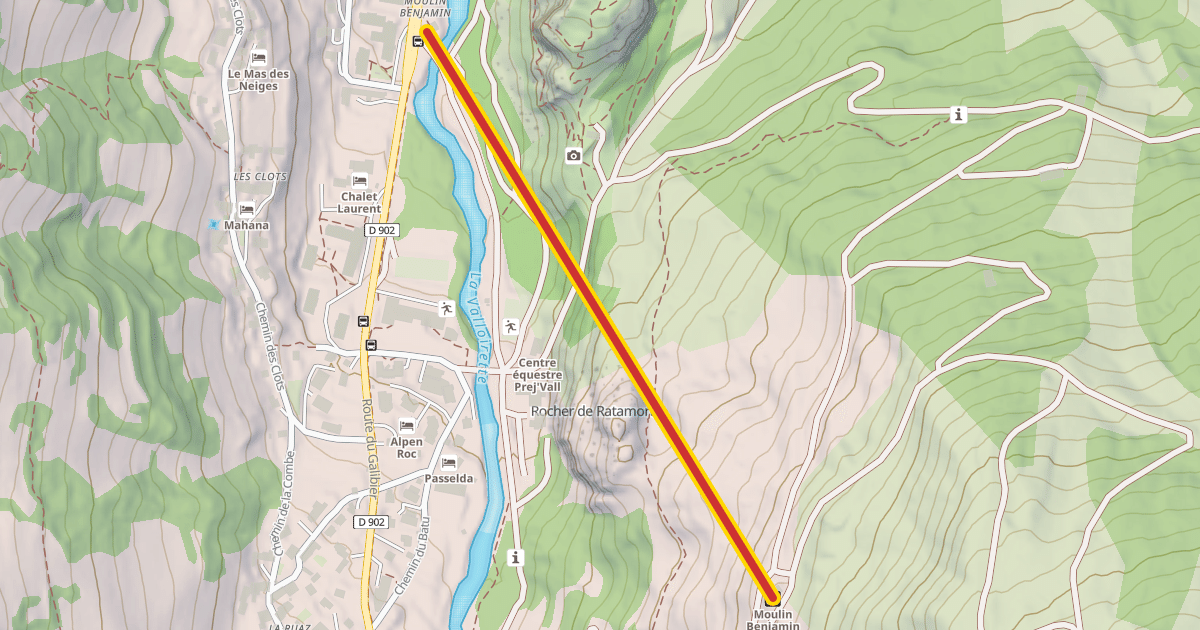 Map preview of Moulin Benjamin
