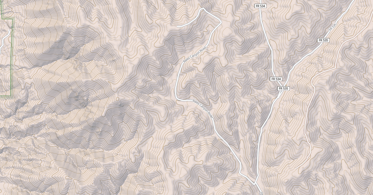 Map preview of USFS Motor Vehicle Use Map Roads {9E07DE9A-079B-4EC2-9220-CB74CB1DB93C}