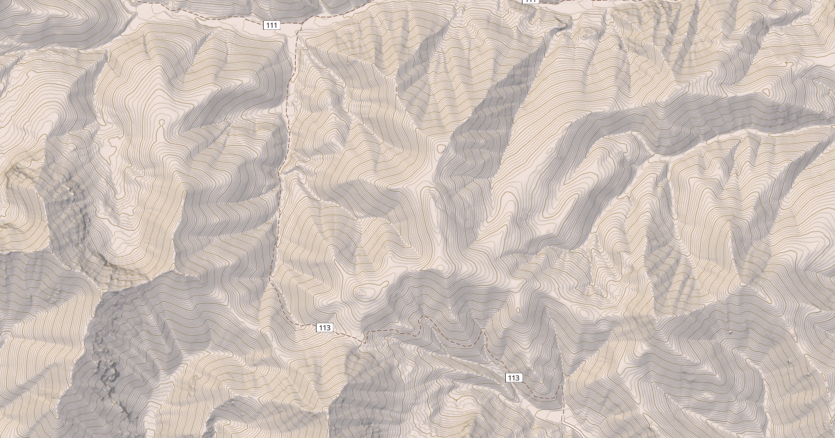 Map preview of MYERS CREEK