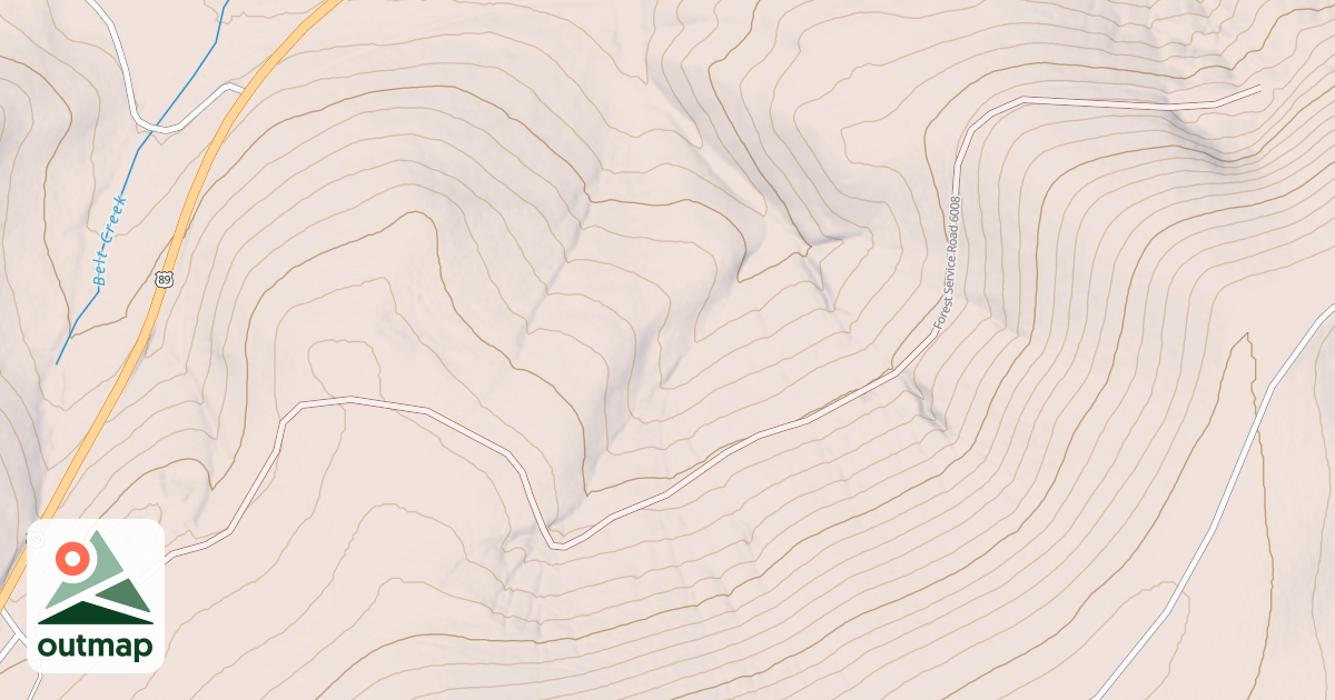 Map of LONE GRAVE