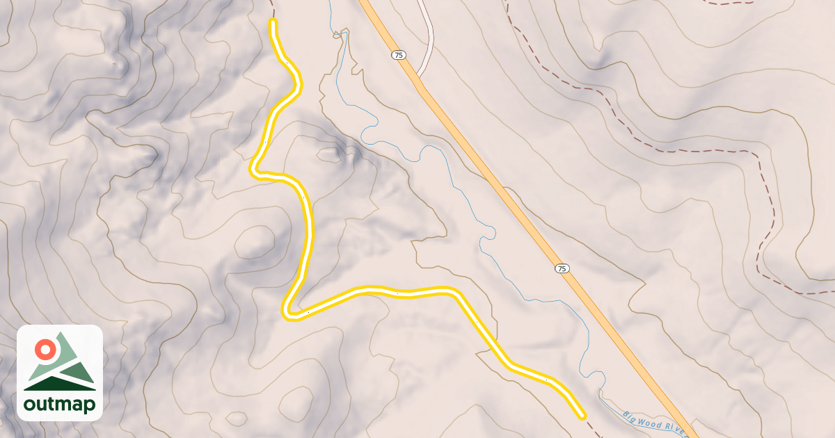Map of Harriman Trail