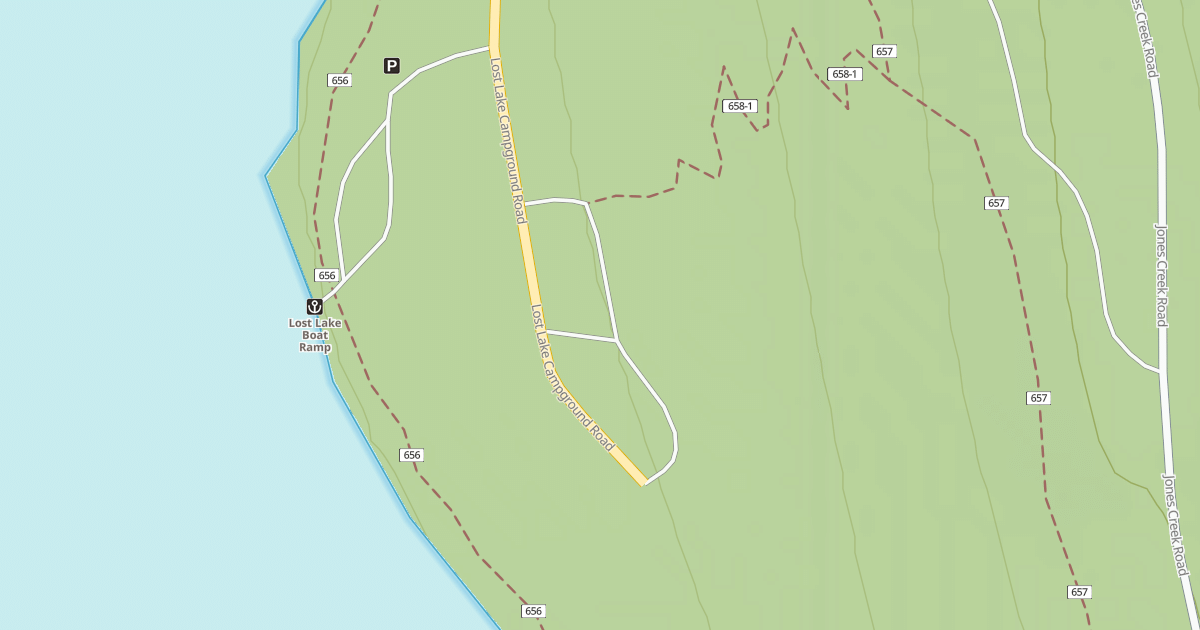 Map preview of LOST LAKE ___________