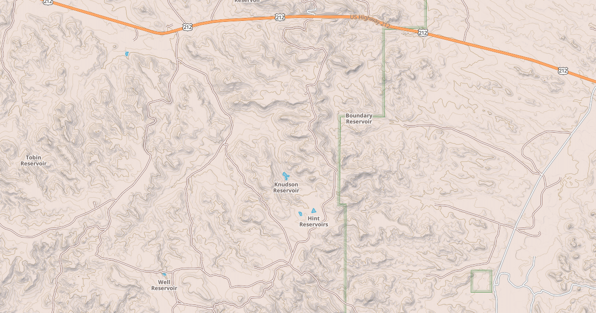 Map preview of PUMPKIN-OTTER DIVIDE