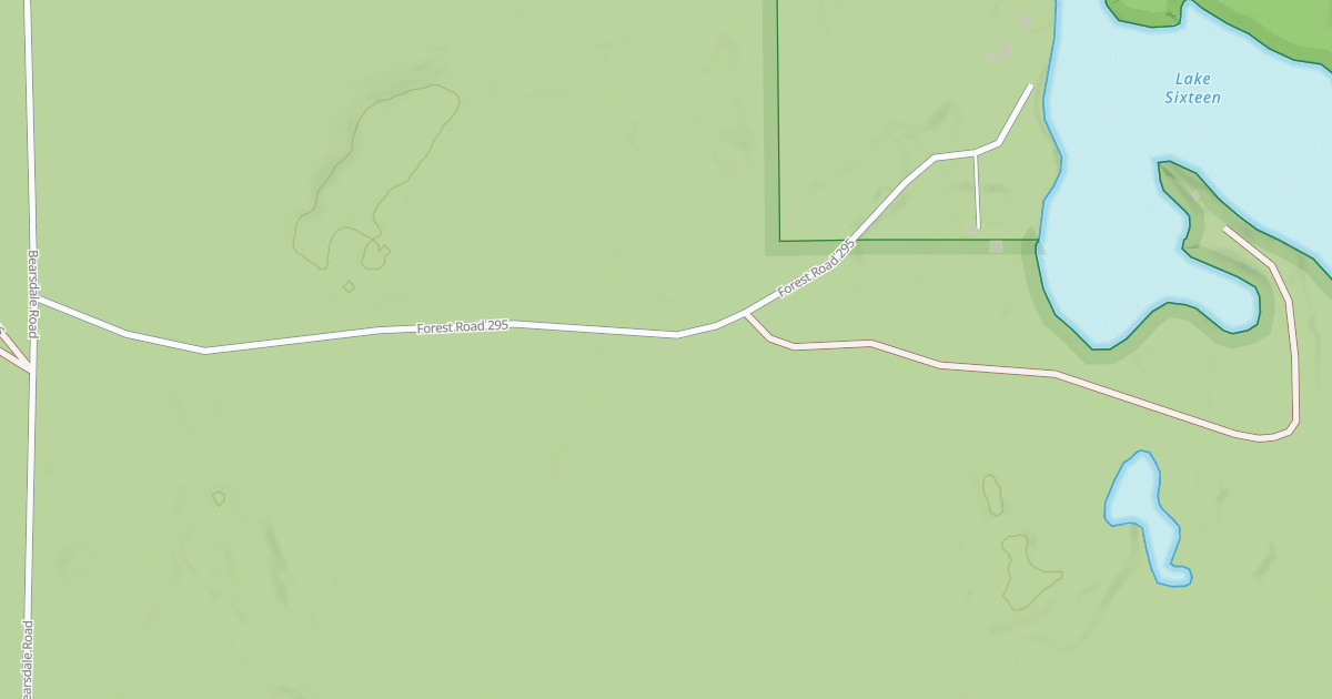 Map preview of FR 295