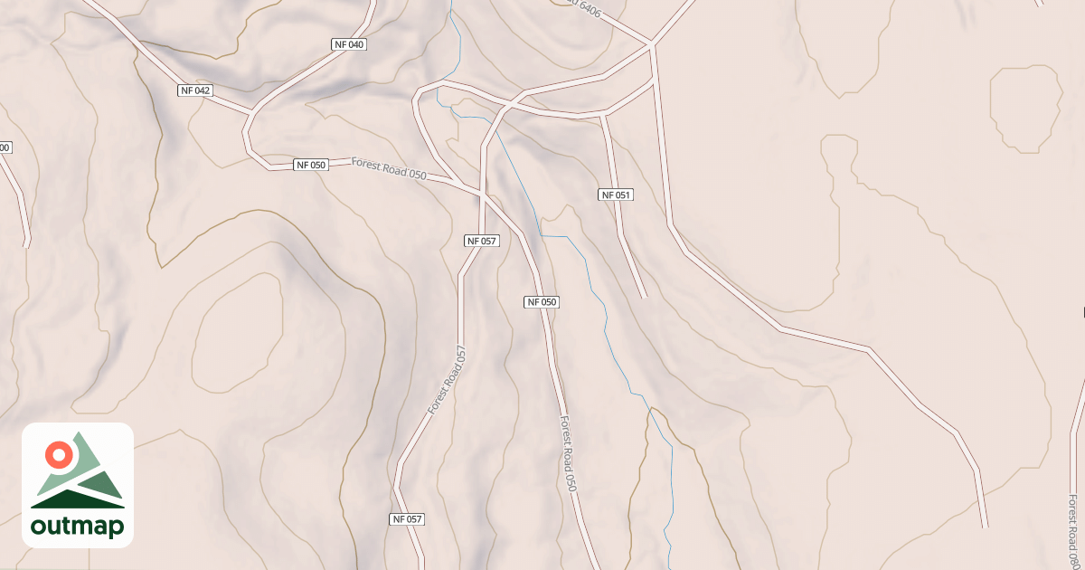 Map of SWAMP CREEK