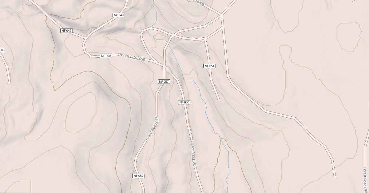 Map preview of SWAMP CREEK