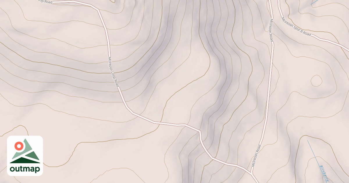Map of BLM National GTLF Public Motorized Roads 715155a5-392b-4d92-807f-9b2937f39b84