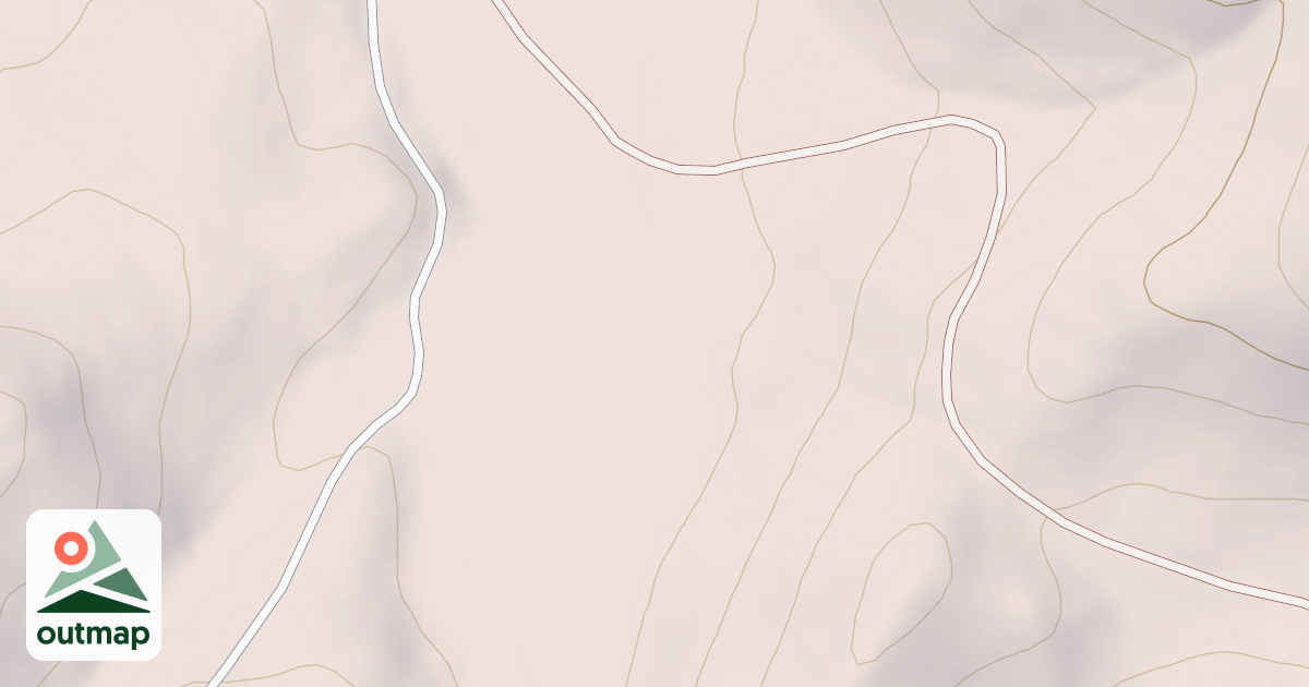 Map of DRY FORK CAMP #1