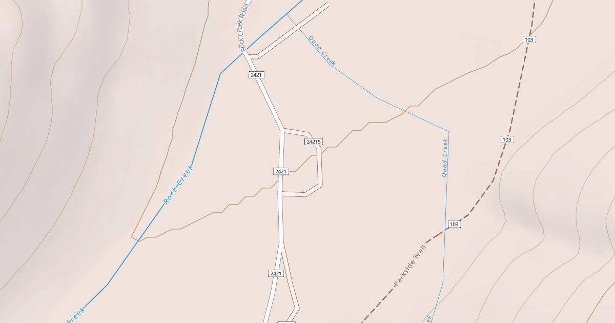 Map preview of DISPERSED CAMPSITE