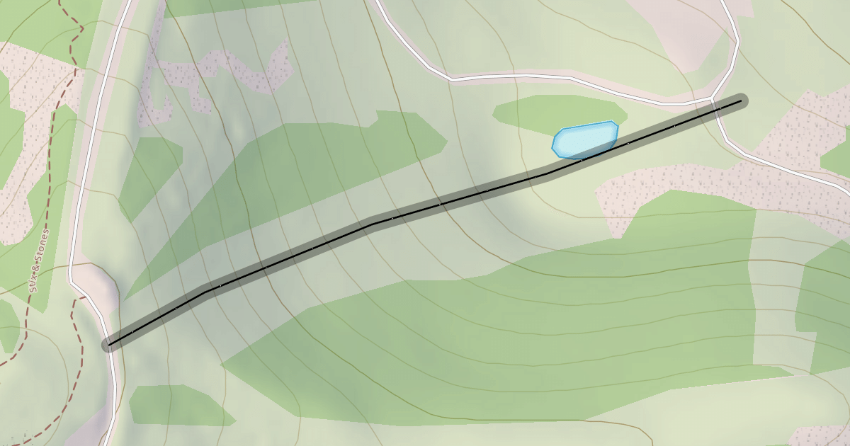 Map preview of Steep & Deep