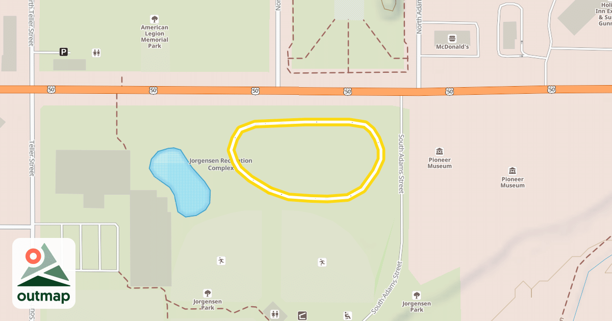 Map of Jorgesen Park