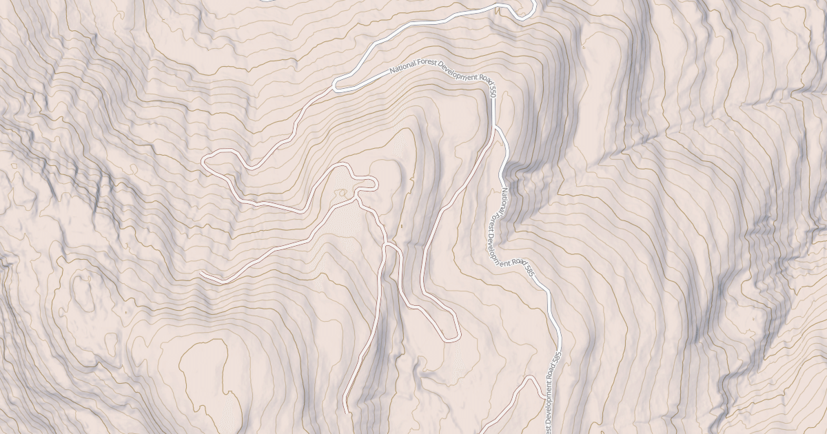 Map preview of NANCY CREEK