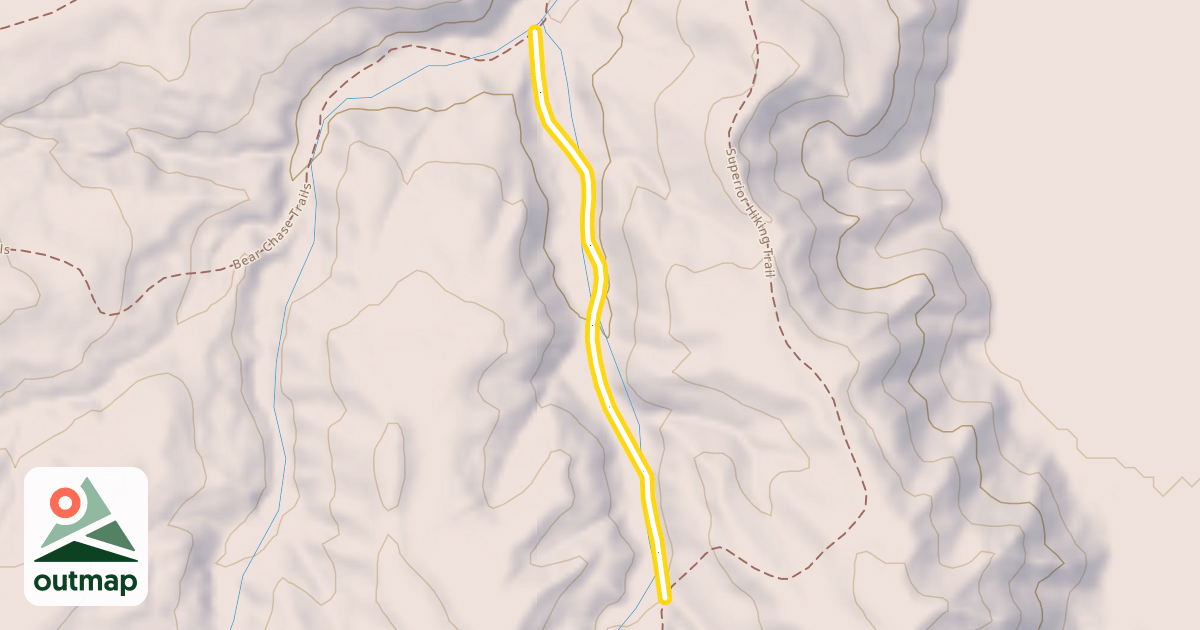 Map of Bear Chase Trails