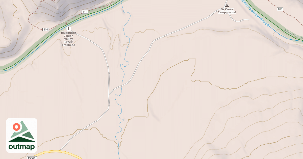 Map of FIR CREEK CAMPGROUND