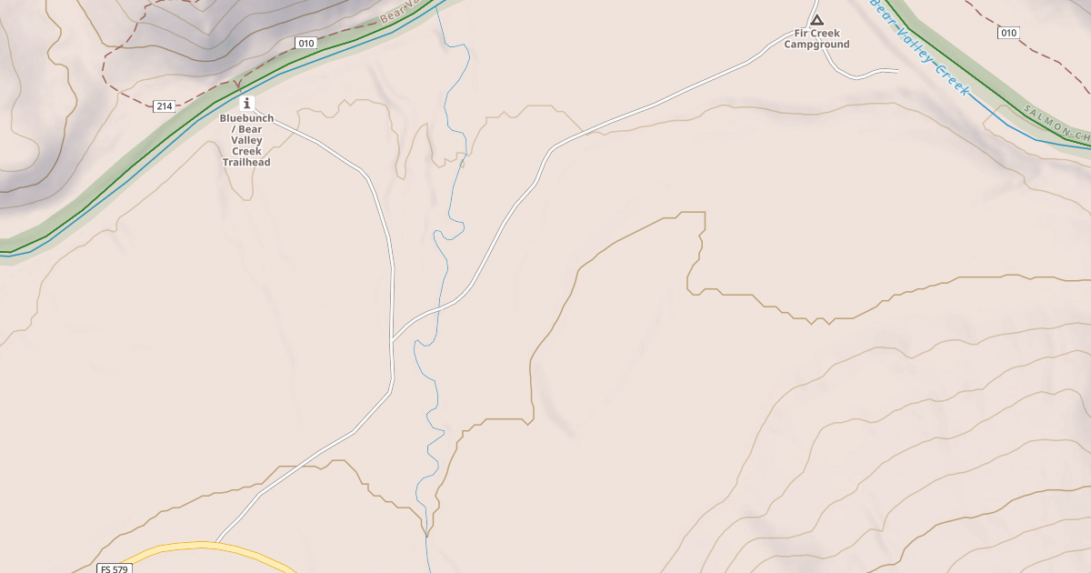 Map preview of FIR CREEK CAMPGROUND