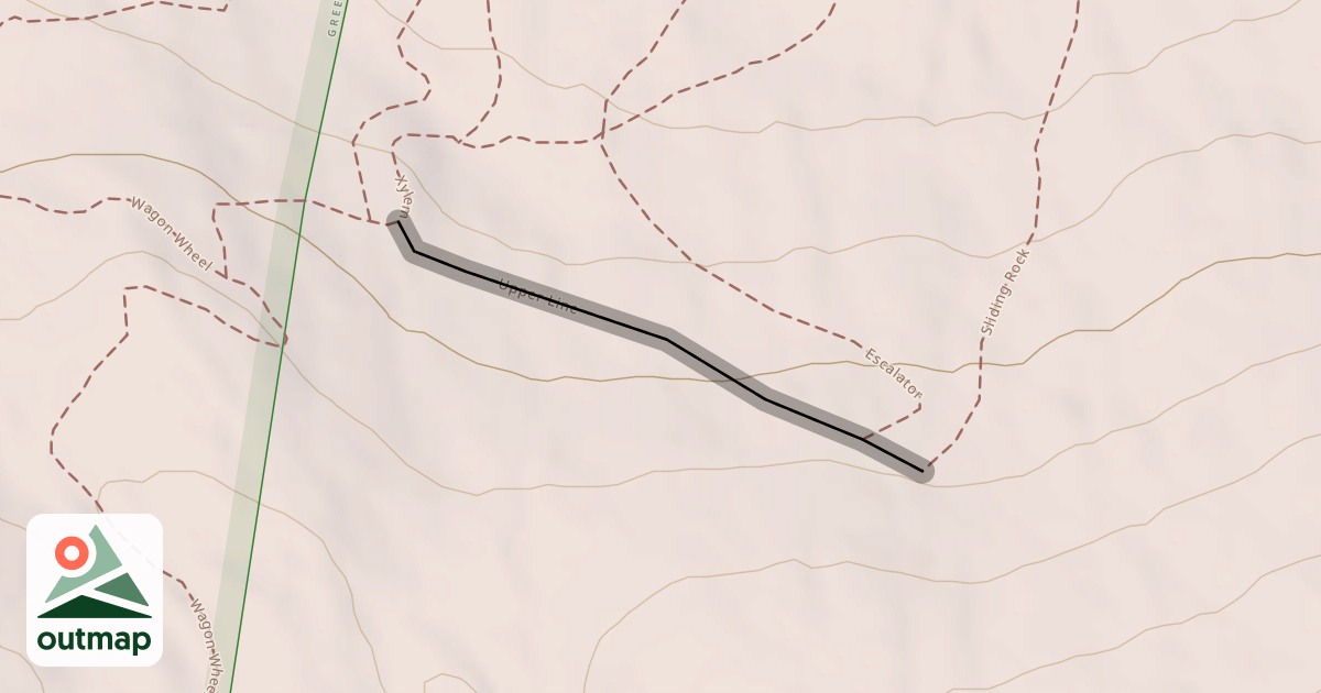 Map of Upper Line
