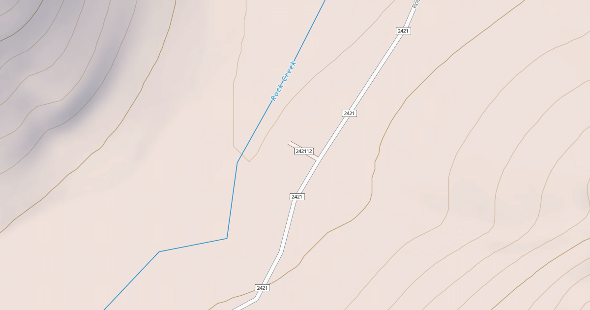 Map preview of DISPERSED CAMPSITE