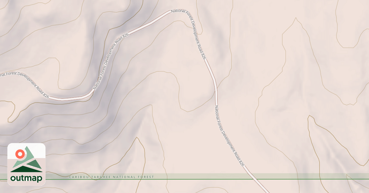Map of RED MOUNTAIN