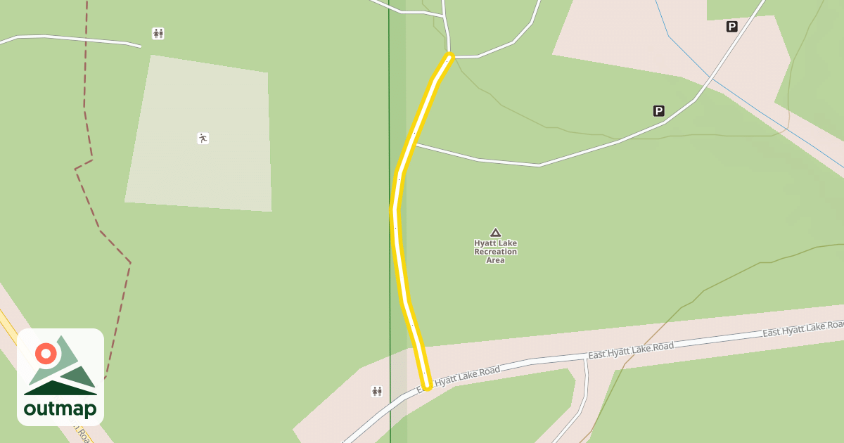 Map of Hyatt Campground Nordic