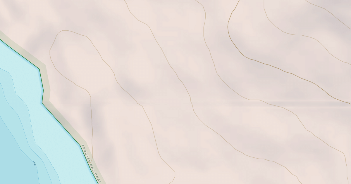 Map preview of Kizhuchia Creek Road