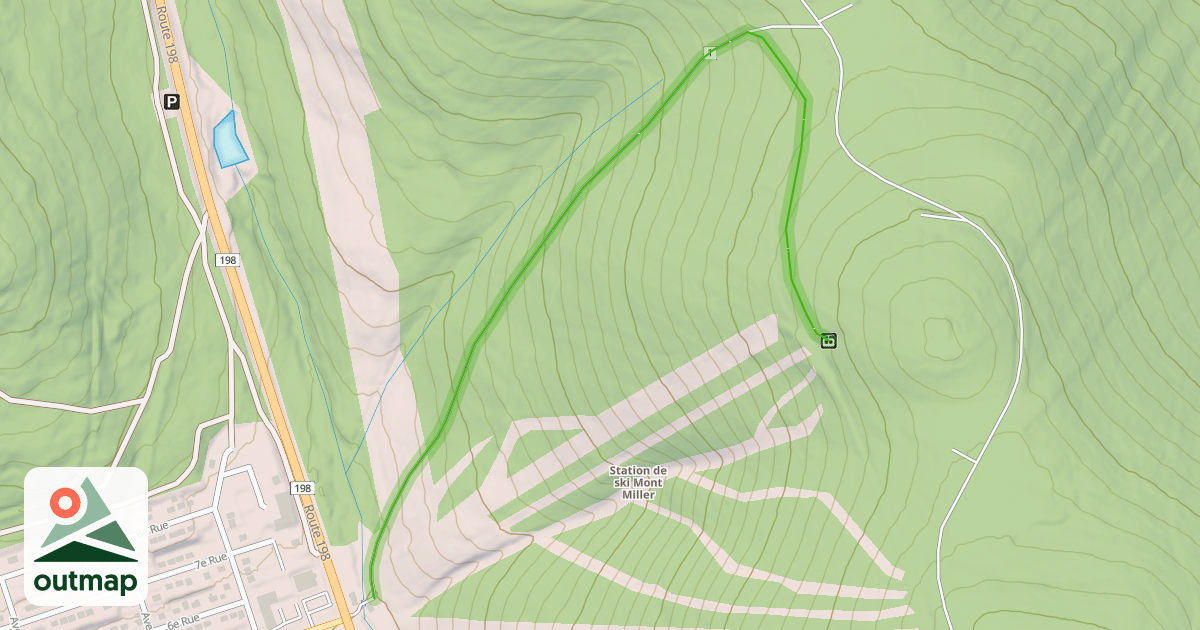 Map of Chemin de la Reserve-Faunique