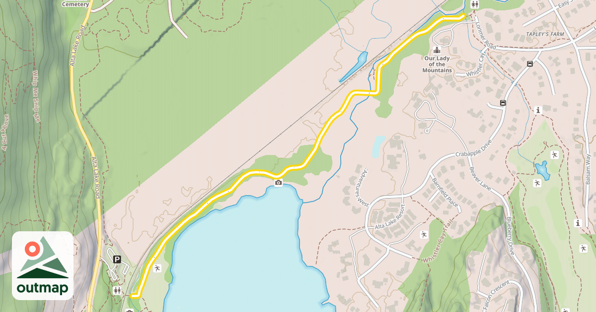 Map of Meadow to Rainbow