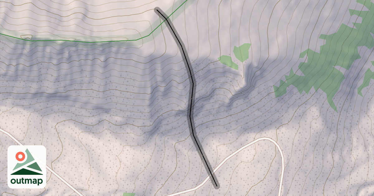 Map of Upper Pinnacles