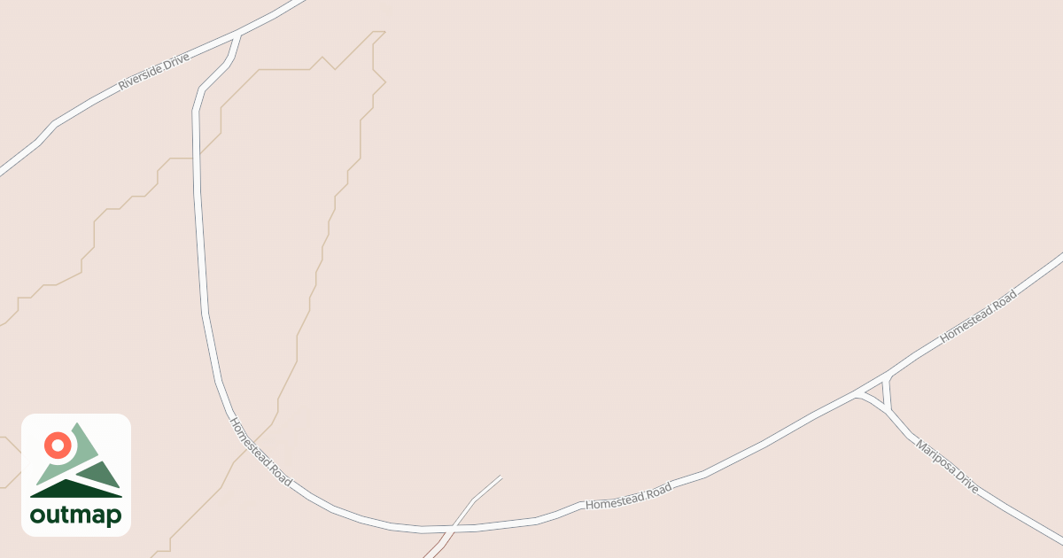 Map of HILLCREST LANE