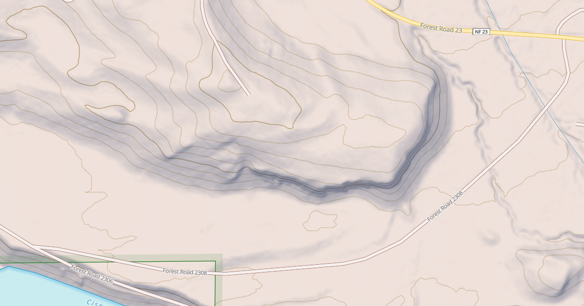 Map preview of CISPUS CUTOFF
