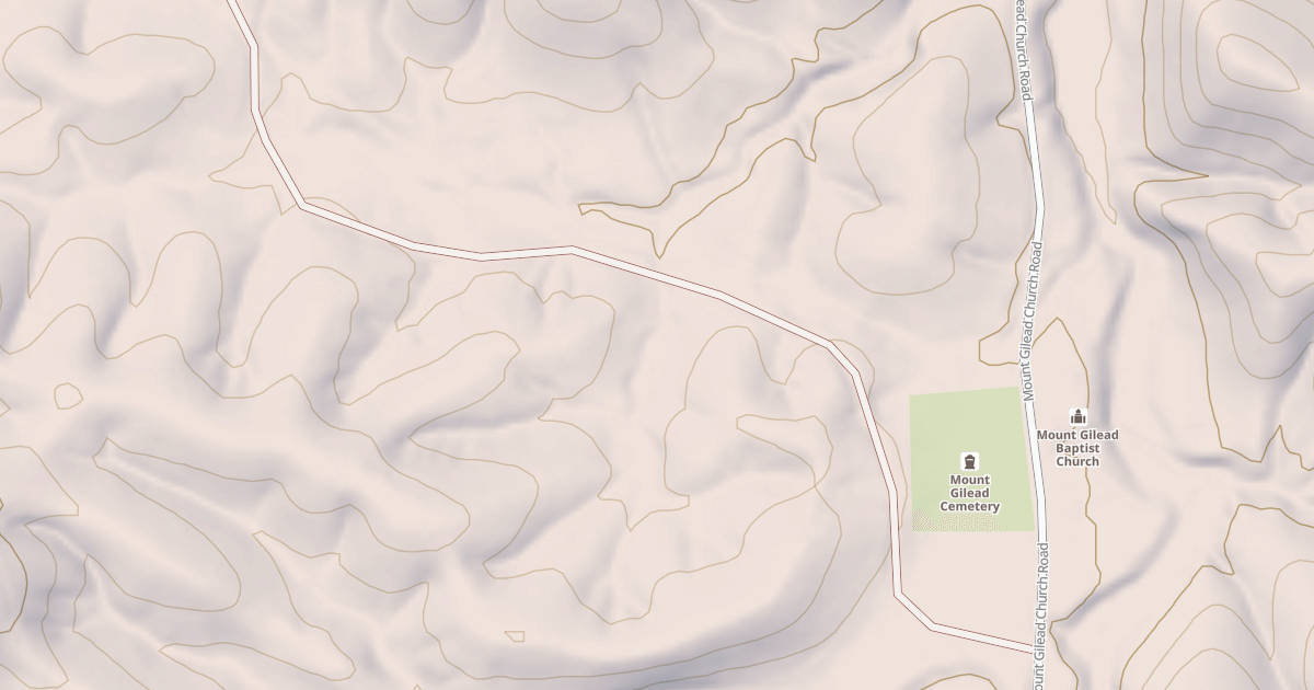 Map preview of MT GILEAD