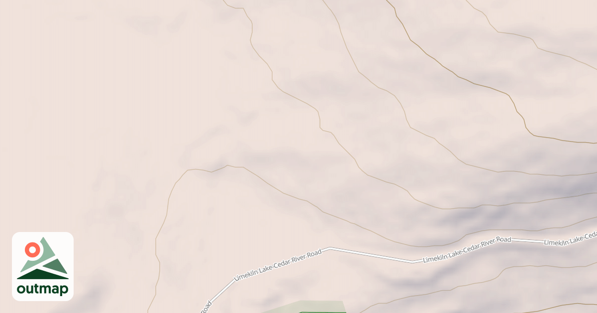 Map of Upper And Lower Trail