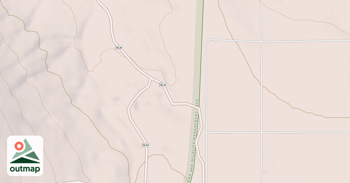 Map of BLM National GTLF Public Motorized Roads 070ff288-42d6-4895-a972-ca047ef0be51