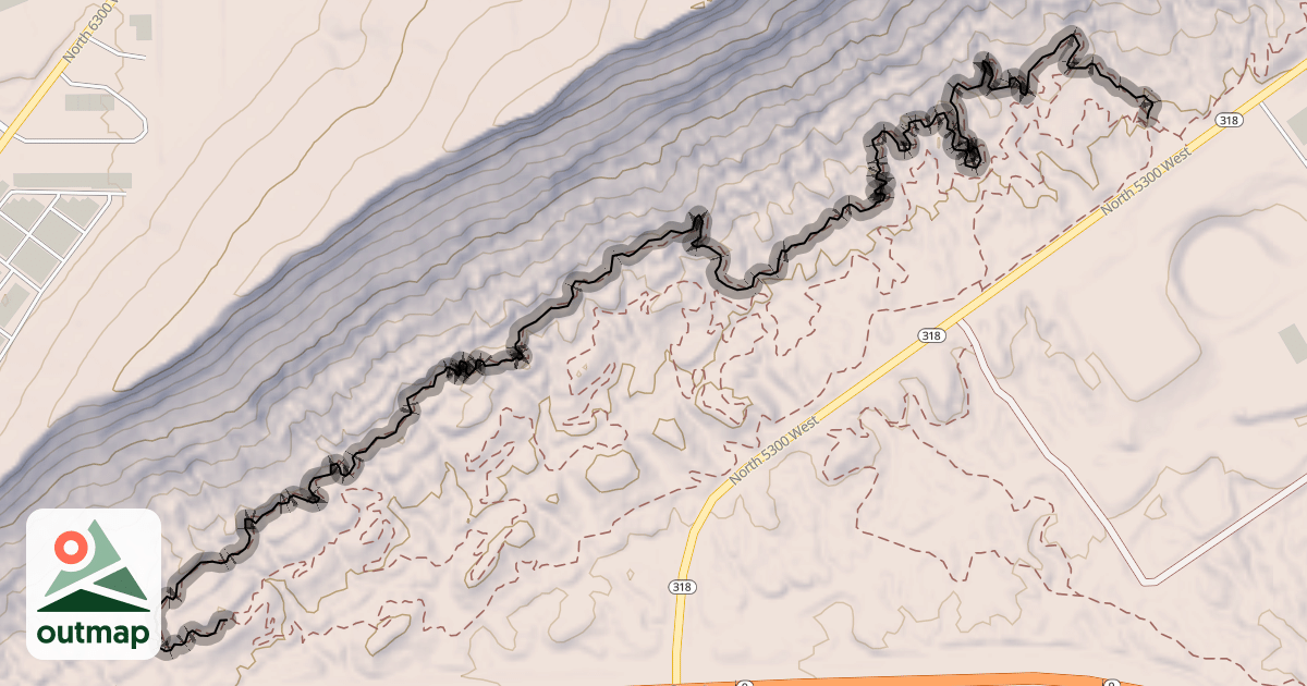 Map of Rythm Blues - Upper