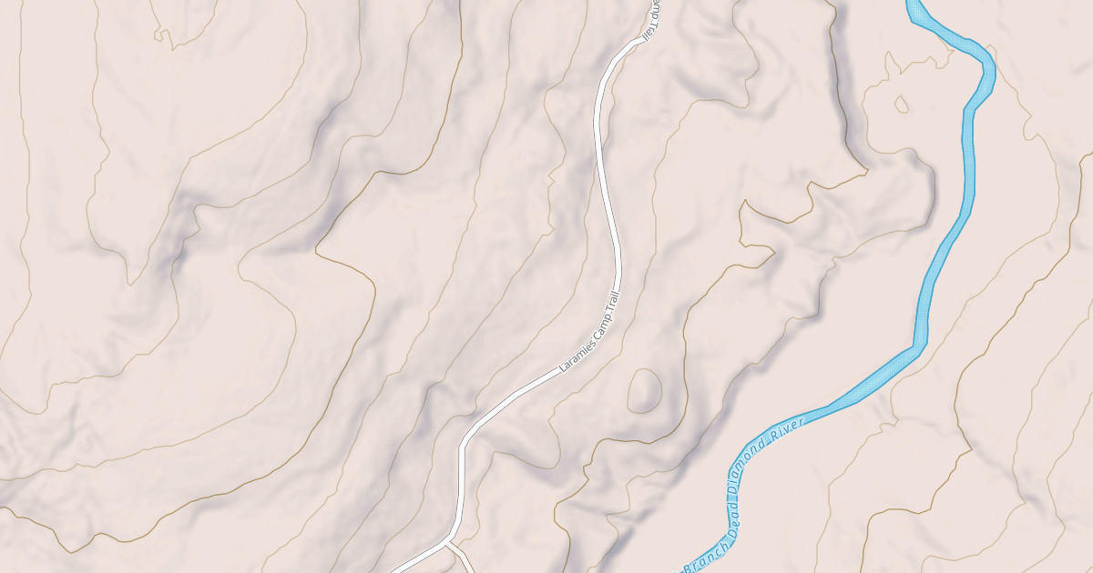 Map preview of Lamerees Camp Trail