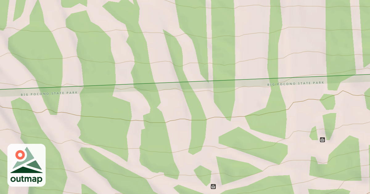 Map of Upper Moore's Ramble