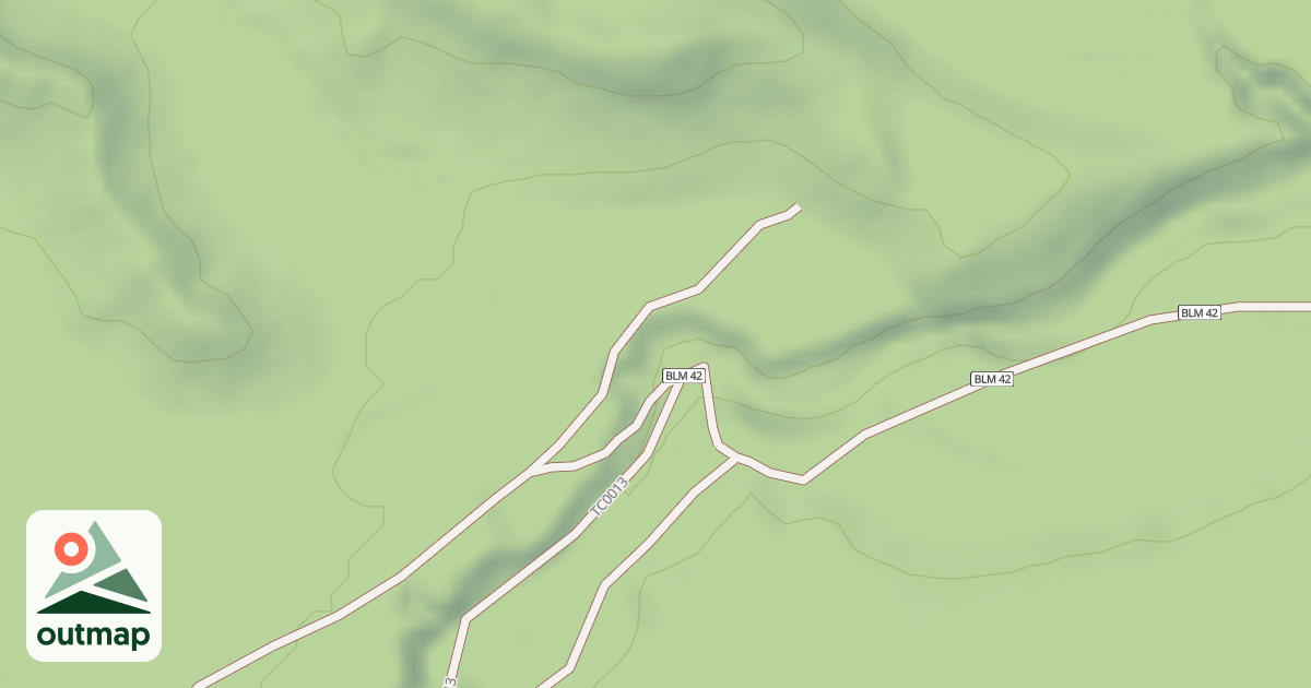 Map of BLM National GTLF Public Motorized Roads 3e9536da-03ce-4e67-9116-291975993112