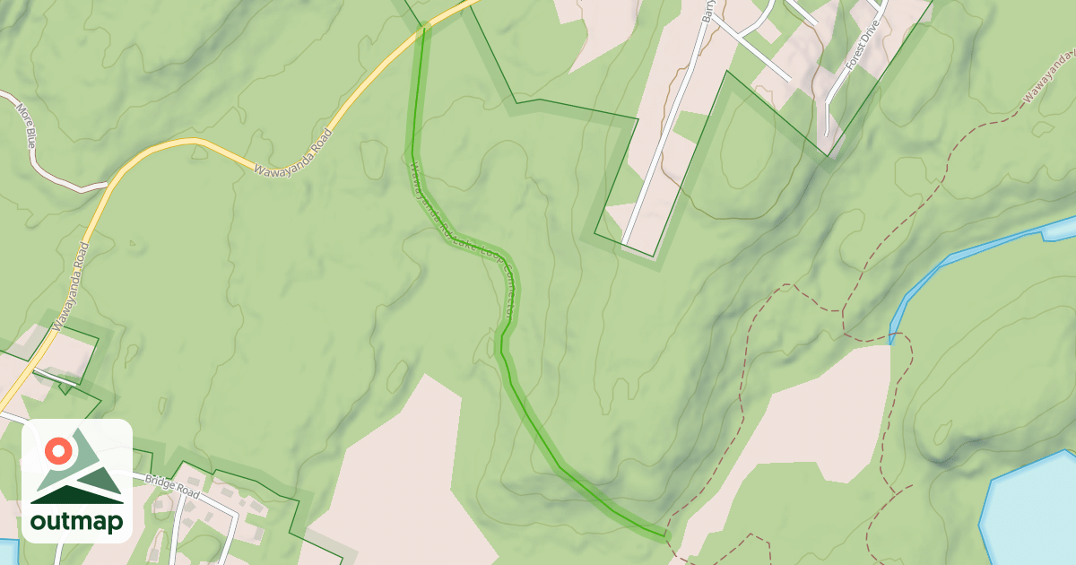 Map of Wawayanda Rd/Lake Loop Connector